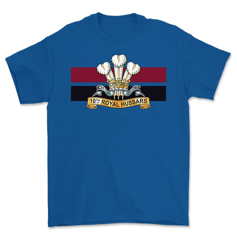 10th Royal Hussars Printed T-Shirt