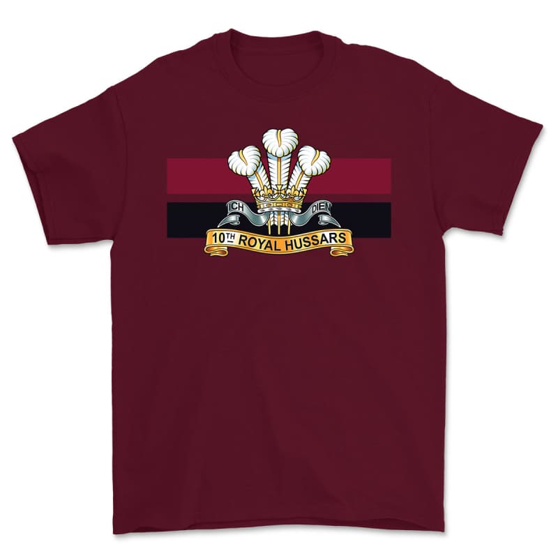 10th Royal Hussars Printed T-Shirt