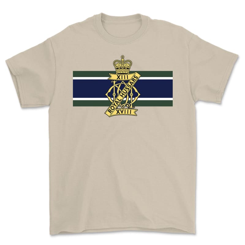 18th Royal Hussars Printed T-Shirt