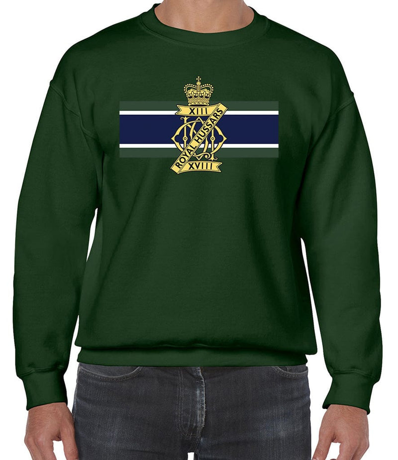 18th Royal Hussars Front Printed Sweater