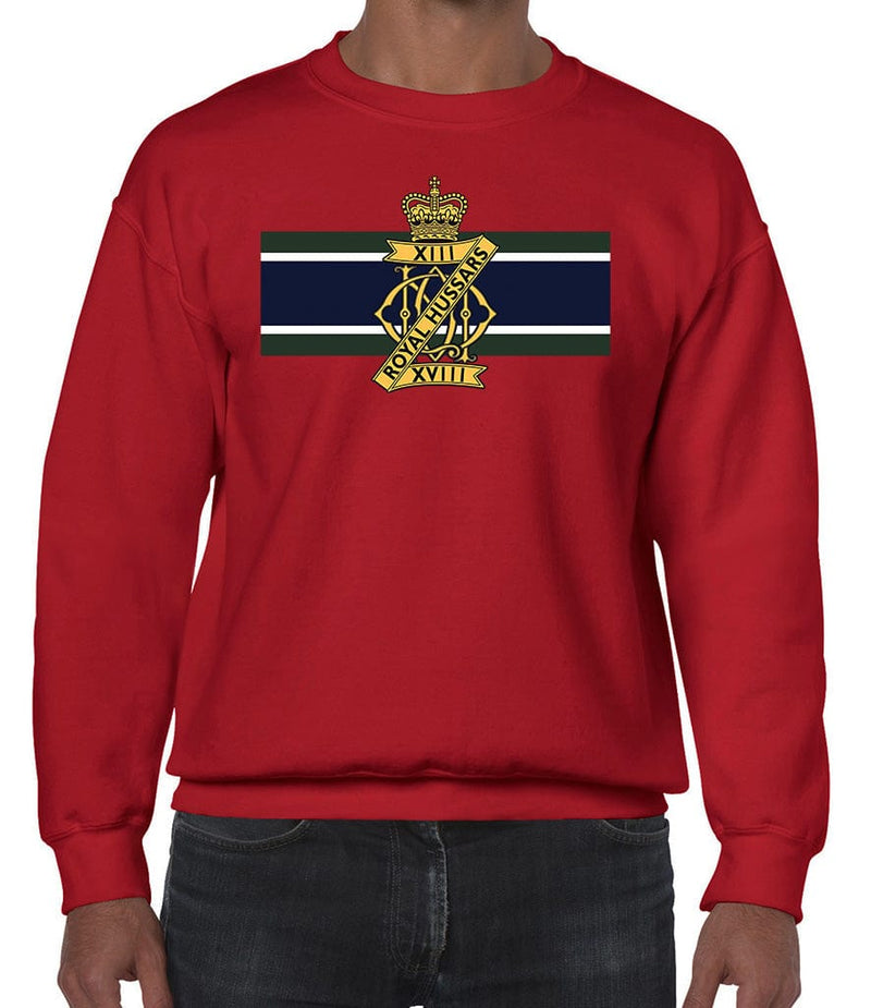 18th Royal Hussars Front Printed Sweater