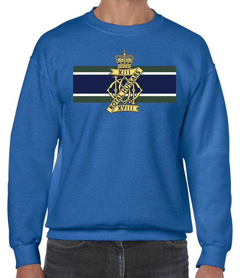 18th Royal Hussars Front Printed Sweater