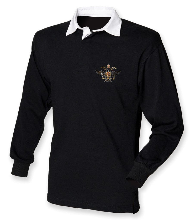 1st The Queen's Dragoon Guards Long Sleeve Rugby Shirt