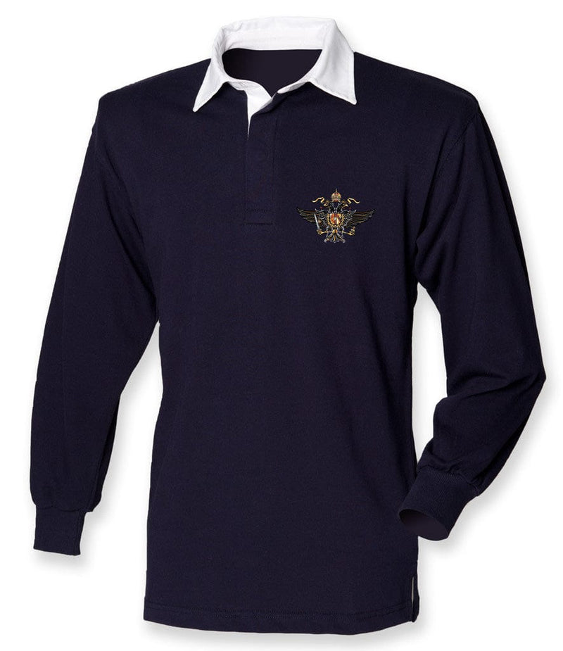 1st The Queen's Dragoon Guards Long Sleeve Rugby Shirt