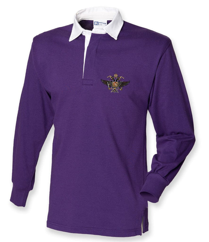 1st The Queen's Dragoon Guards Long Sleeve Rugby Shirt