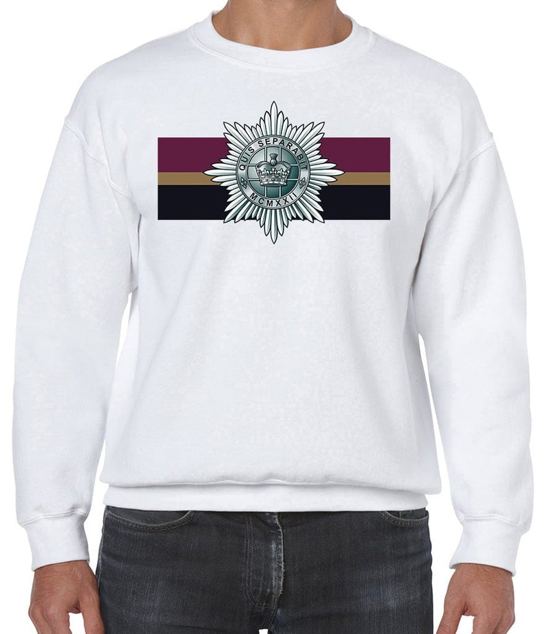 4th-7th Royal Dragoon Guards Front Printed Sweater