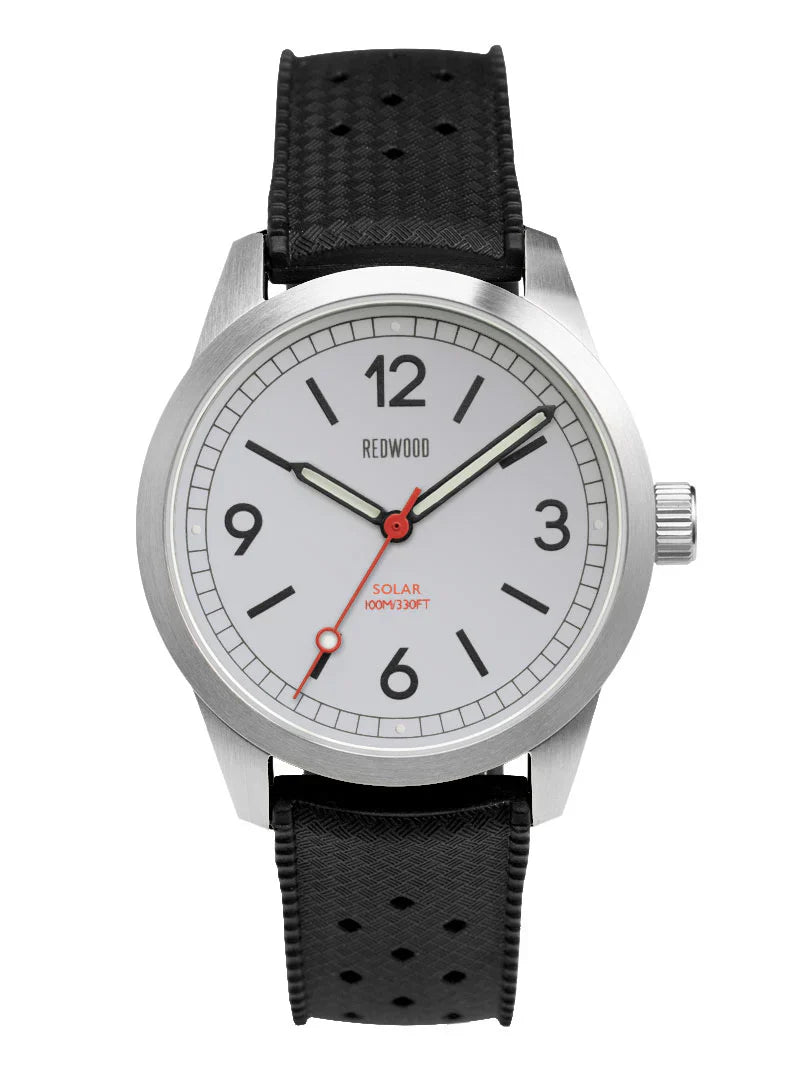 The V3 Military Ops White Field Watch (Solar)