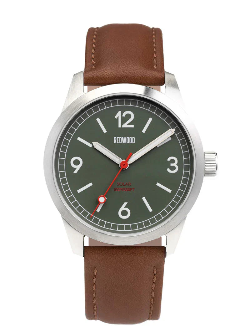 The V3 Military Ops Olive Field Watch (Solar)