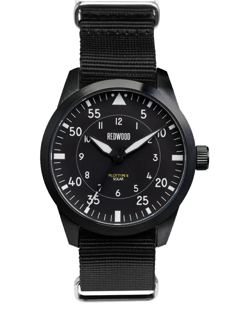 Pilot Type B Aviation Watch (Solar)