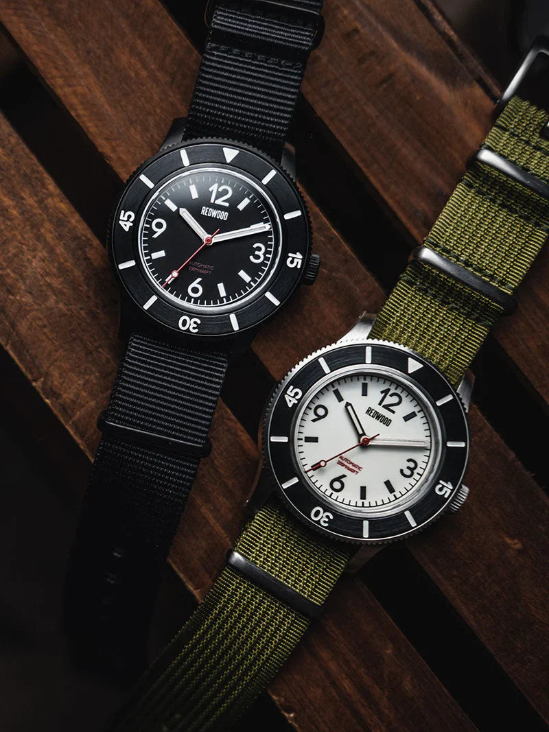 Tactical V3 Mil Spec White Divers Watch (Solar)