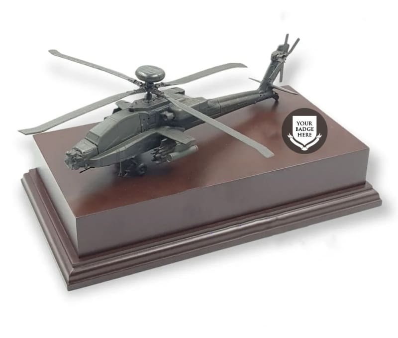 APACHE AH-64A Helicopter Gun Ship Cold Cast Bronze Statue