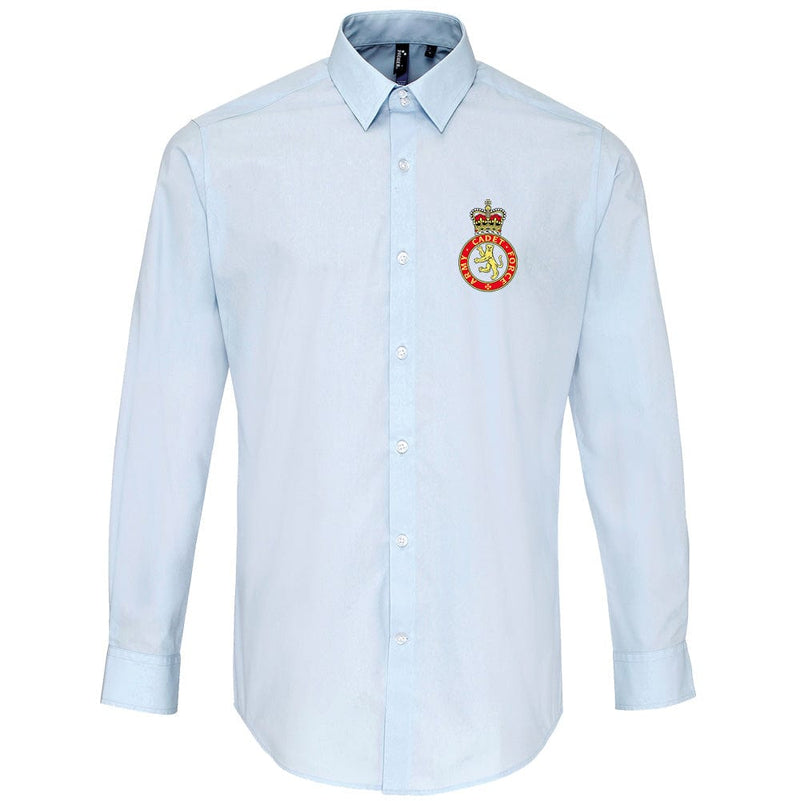 Army Cadet Force Embroidered Long Sleeve Oxford Shirt