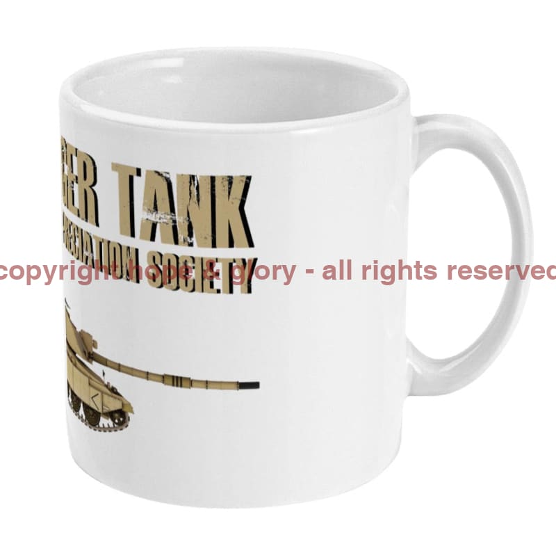 CHALLENGER TANK Appreciation Society Ceramic Mug