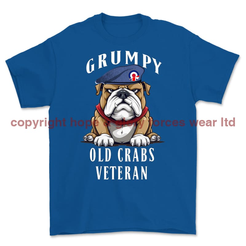 Grumpy Old Crabs Veteran Printed T-Shirt