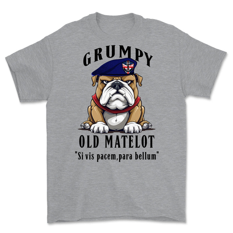 Grumpy Old Matelot Printed T-Shirt