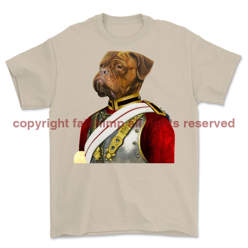 The Life Guards Ceremonial Dog Art Printed T-Shirt