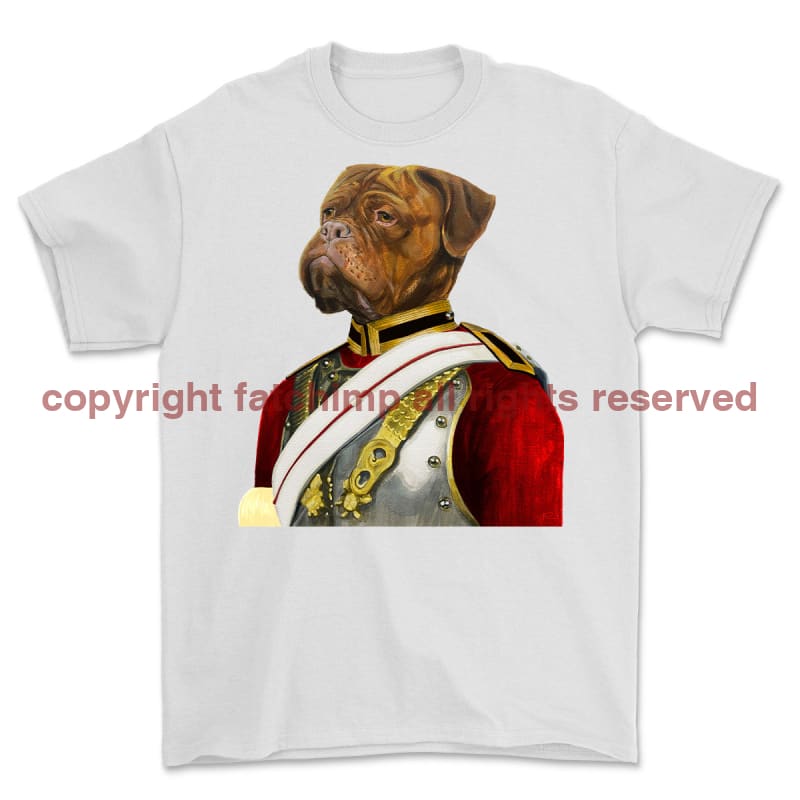 The Life Guards Ceremonial Dog Art Printed T-Shirt