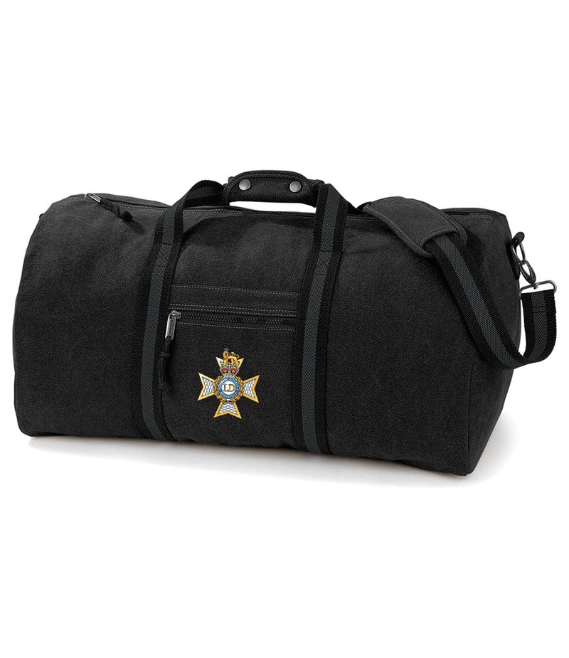 Light Dragoons Vintage Canvas Holdall