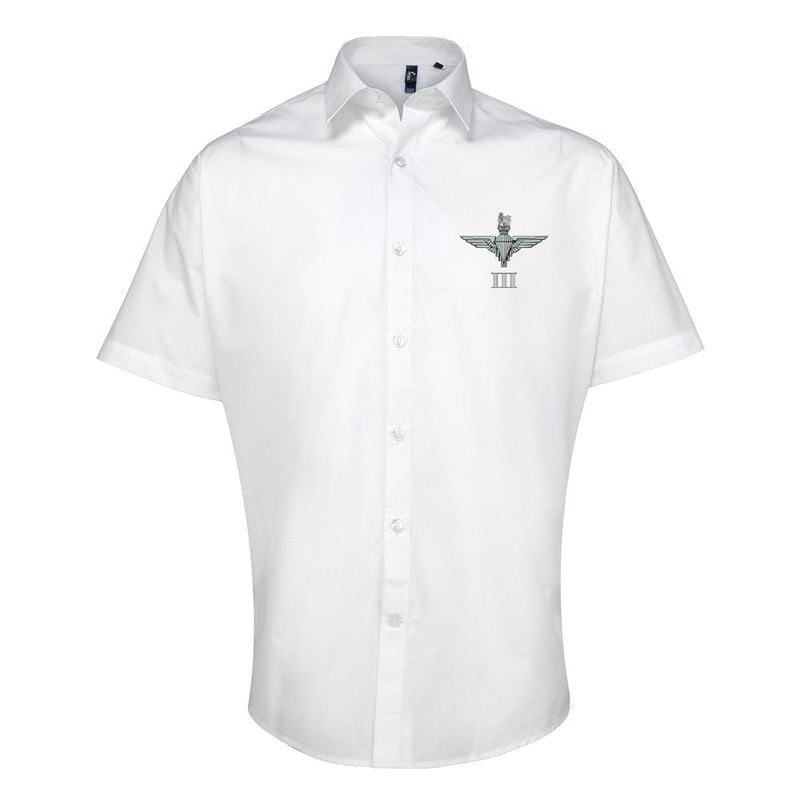 Parachute Regiment 3 PARA Embroidered Short Sleeve Oxford Shirt