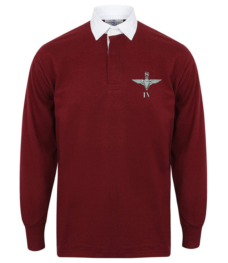 Parachute Regiment 4 PARA Long Sleeve Rugby Shirt