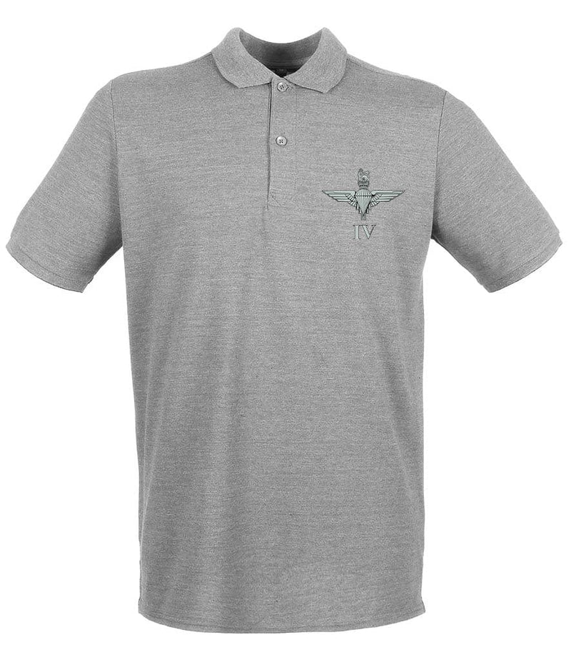 Parachute Regiment 4 PARA Embroidered Pique Polo Shirt