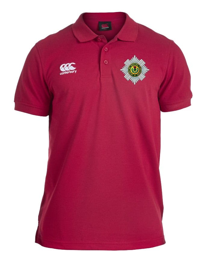 POLO Shirt - The Scots Guards Canterbury Pique Polo Shirt