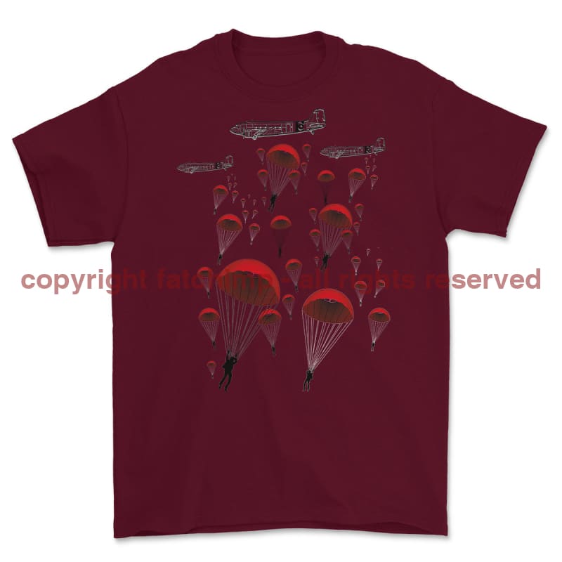 Poppy Chutes 'We Will Remember Them' Printed T-Shirt