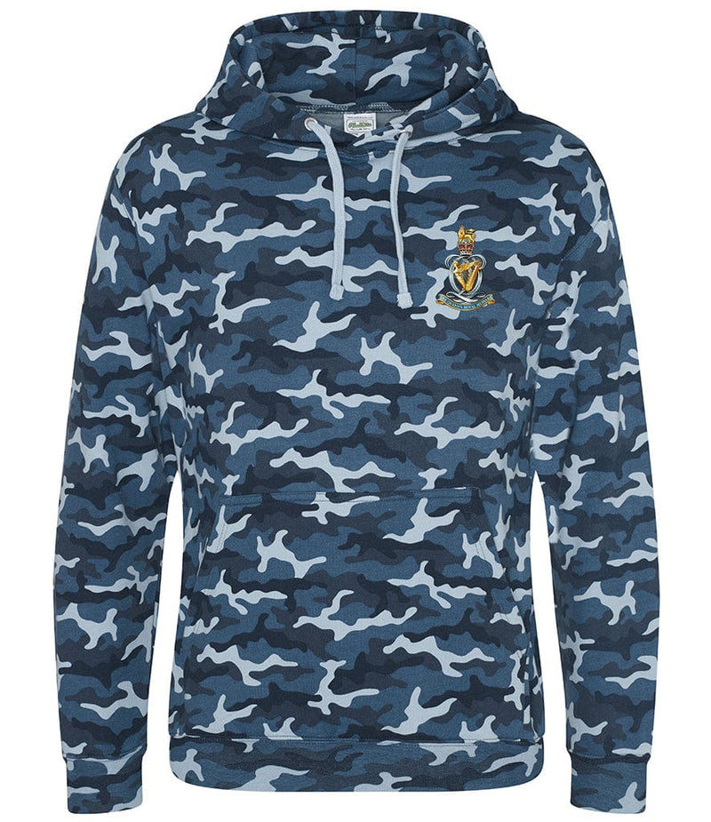 Queen's Royal Hussars Full Camo Hoodie