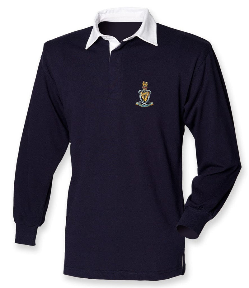 Queen's Royal Hussars Long Sleeve Rugby Shirt