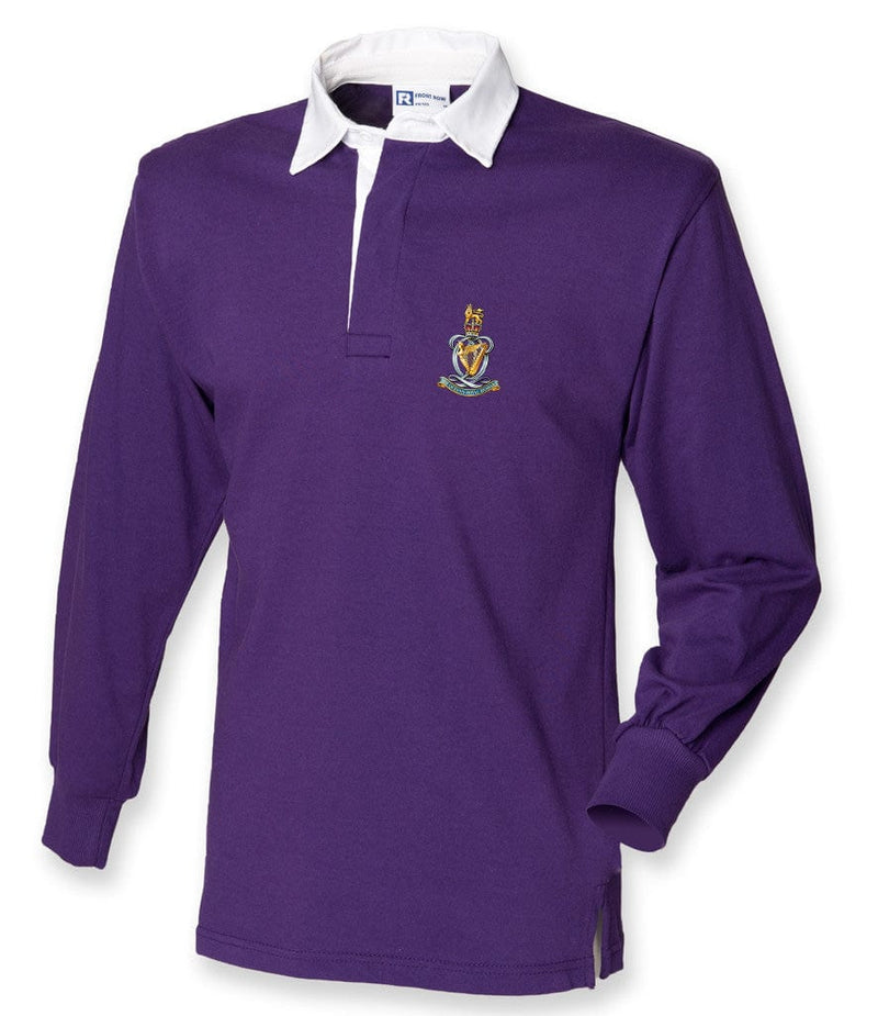 Queen's Royal Hussars Long Sleeve Rugby Shirt