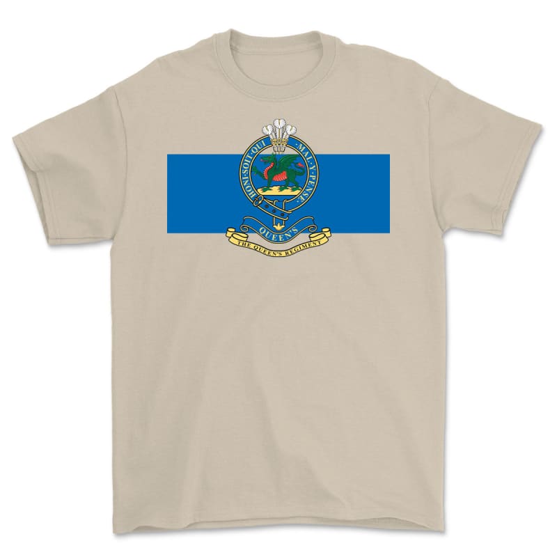 Queen's Regiment Printed T-Shirt