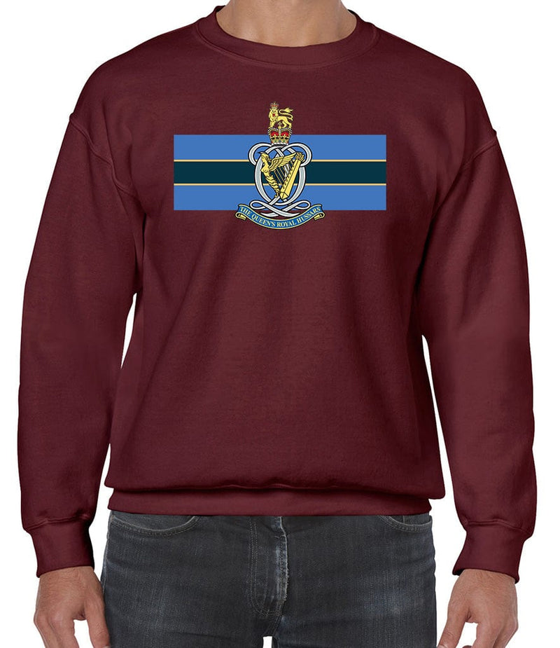 Queen's Royal Hussars Front Printed Sweater