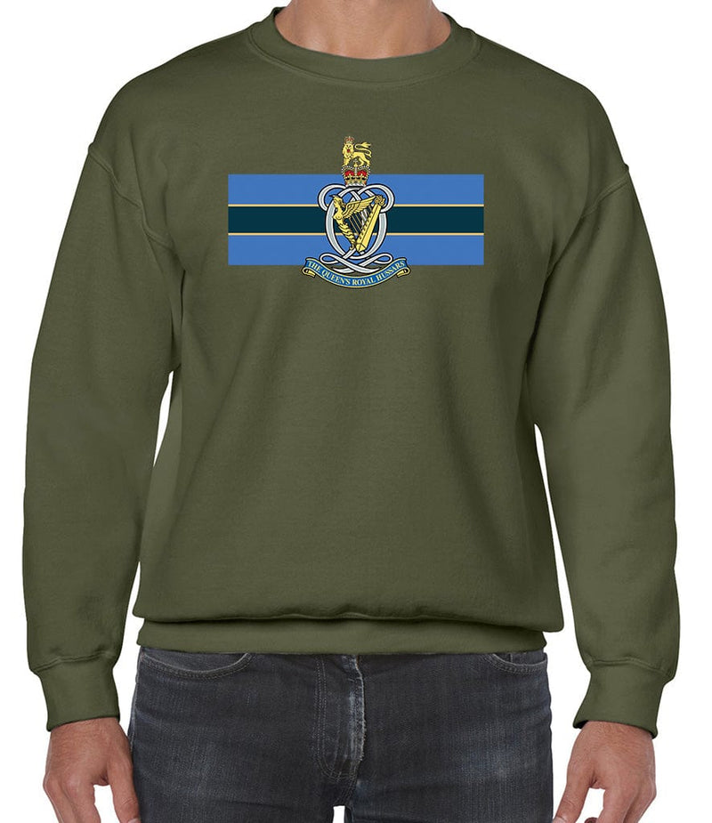 Queen's Royal Hussars Front Printed Sweater