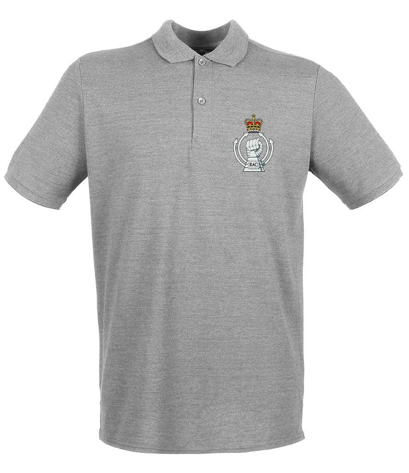 Royal Armoured Corps Embroidered Pique Polo Shirt