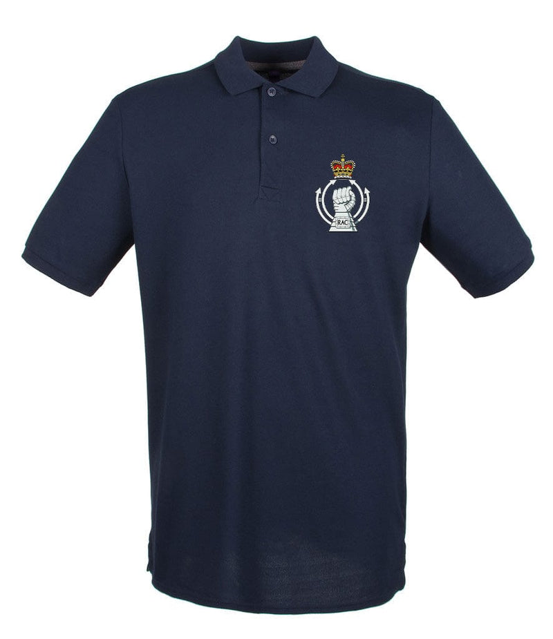 Royal Armoured Corps Embroidered Pique Polo Shirt