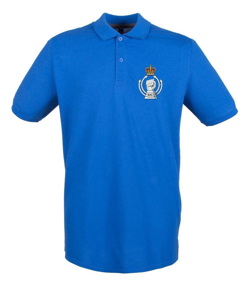 Royal Armoured Corps Embroidered Pique Polo Shirt