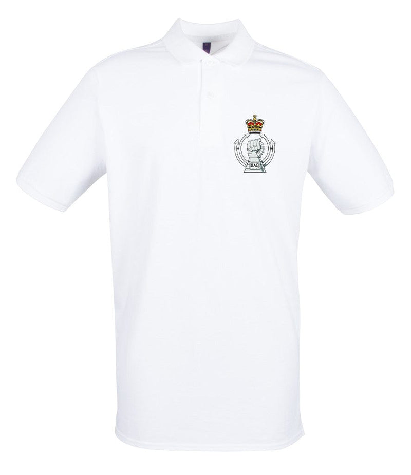 Royal Armoured Corps Embroidered Pique Polo Shirt