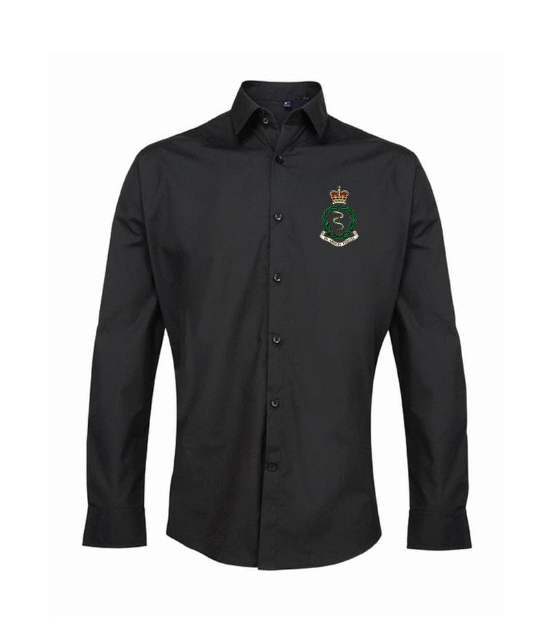 Royal Army Medical Corps Embroidered Long Sleeve Oxford Shirt