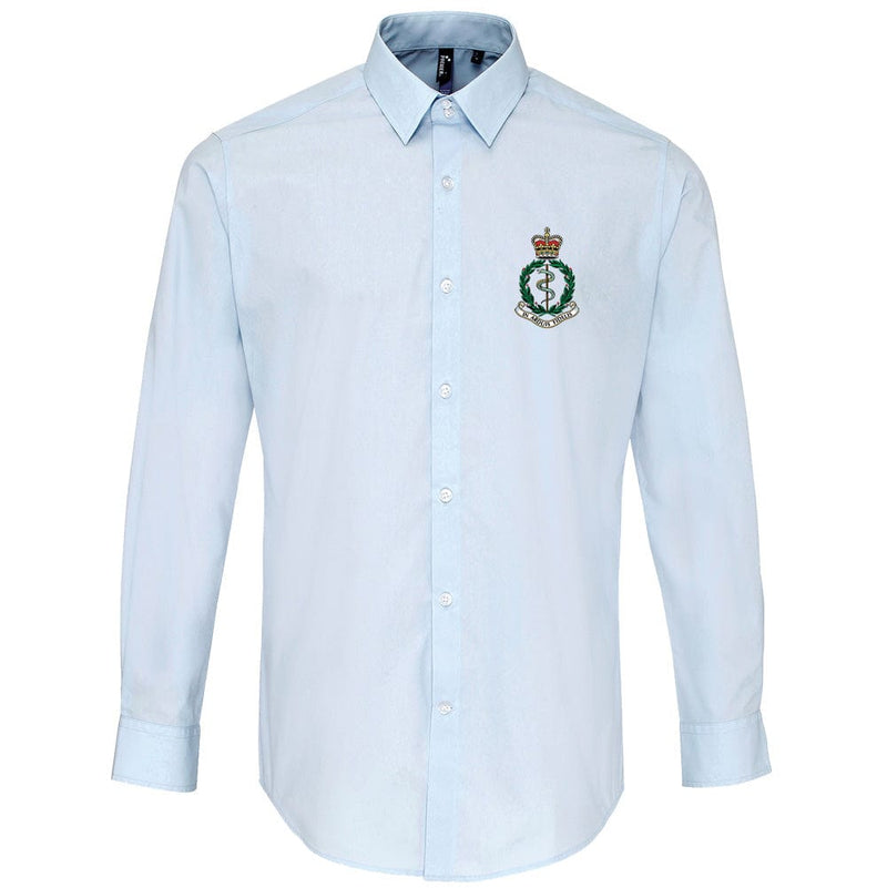 Royal Army Medical Corps Embroidered Long Sleeve Oxford Shirt