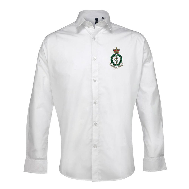 Royal Army Medical Corps Embroidered Long Sleeve Oxford Shirt