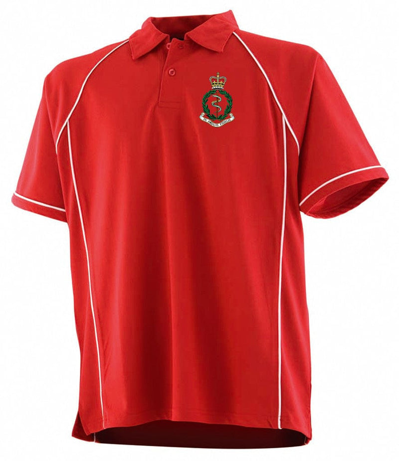 Royal Army Medical Corps Unisex Performance Polo Shirt