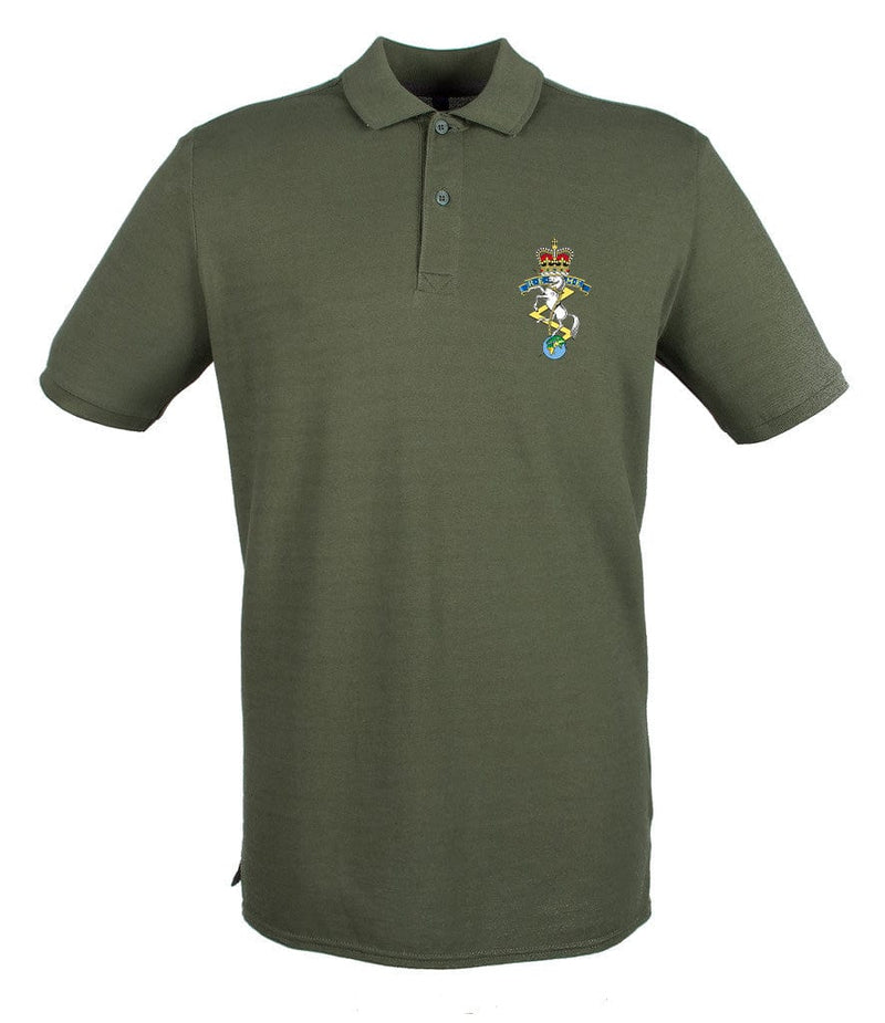 Royal Electrical and Mechanical Engineers Embroidered Pique Polo Shirt