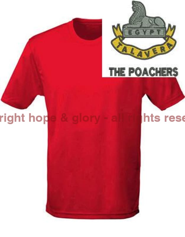 T-Shirts - Royal Anglian 2nd Battalion 'The Poachers' Sports T-Shirt