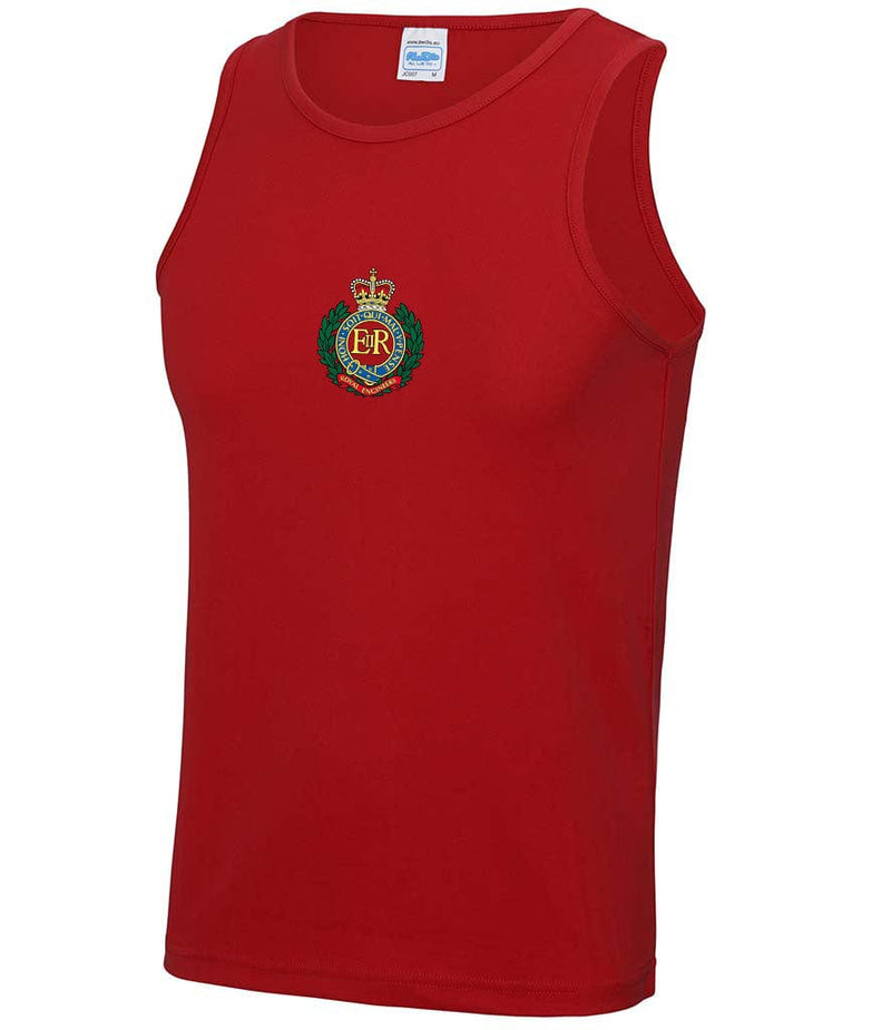 Royal Engineers Embroidered Sports Vest