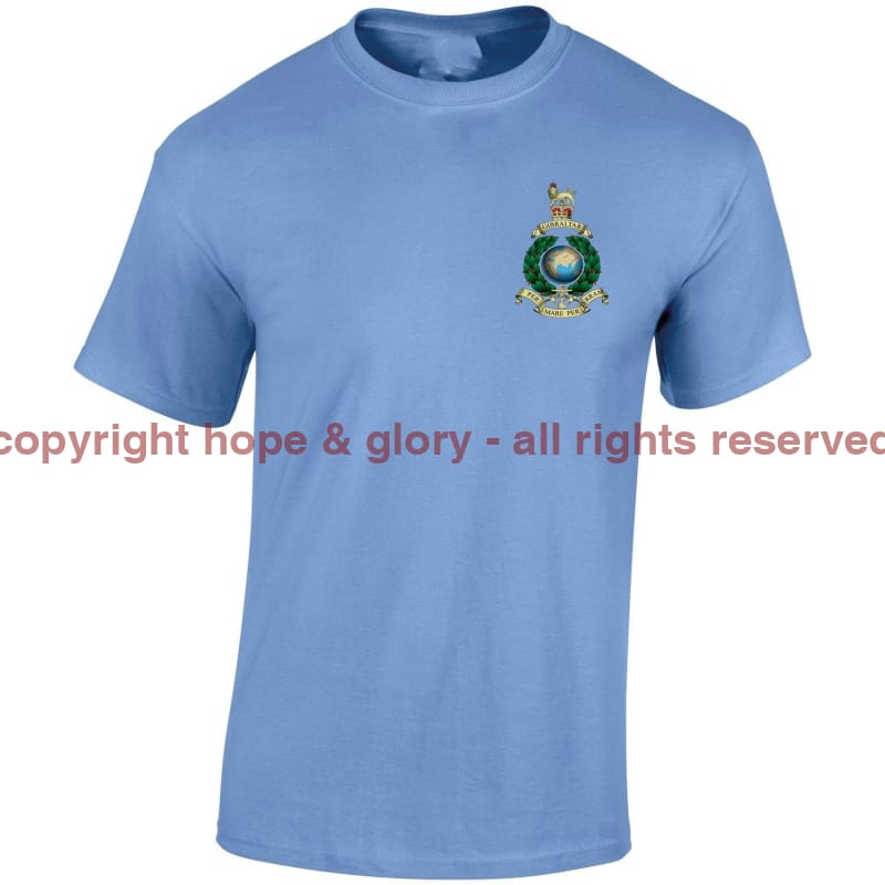 Royal Marines Units Embroidered T-Shirt