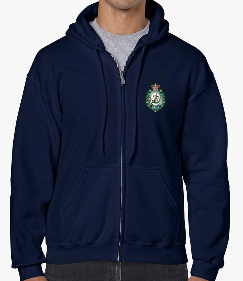 Royal Regiment of Fusiliers Unisex Full Zip Hoodie