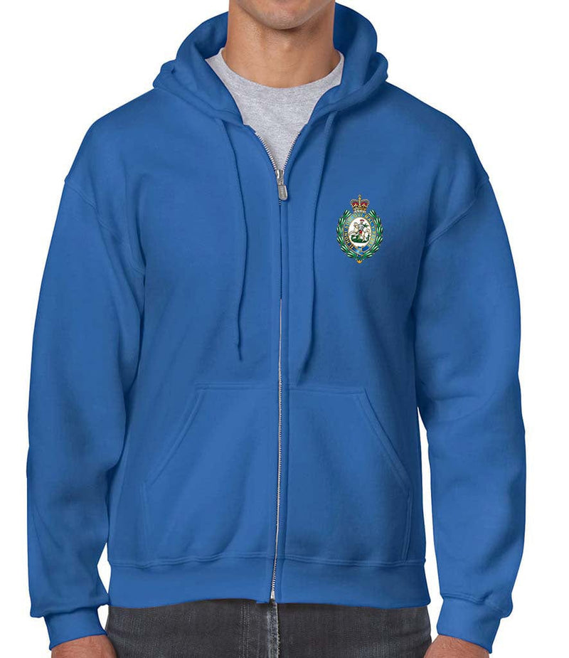 Royal Regiment of Fusiliers Unisex Full Zip Hoodie