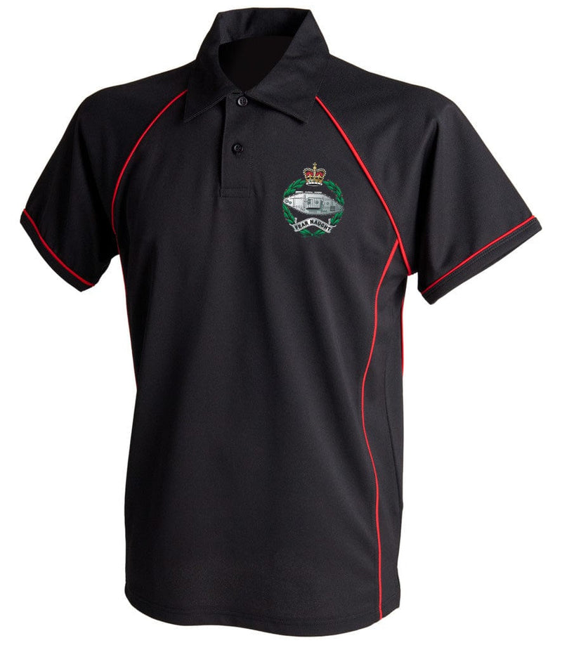 Royal Tank Regiment RTR Unisex Performance Polo Shirt