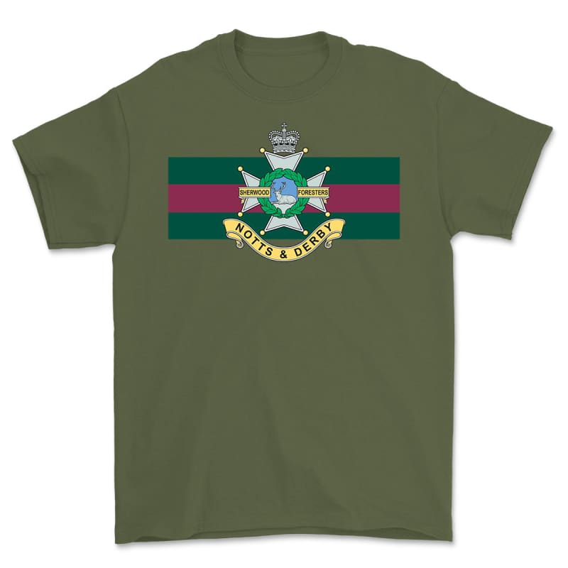 Sherwood Foresters Printed T-Shirt