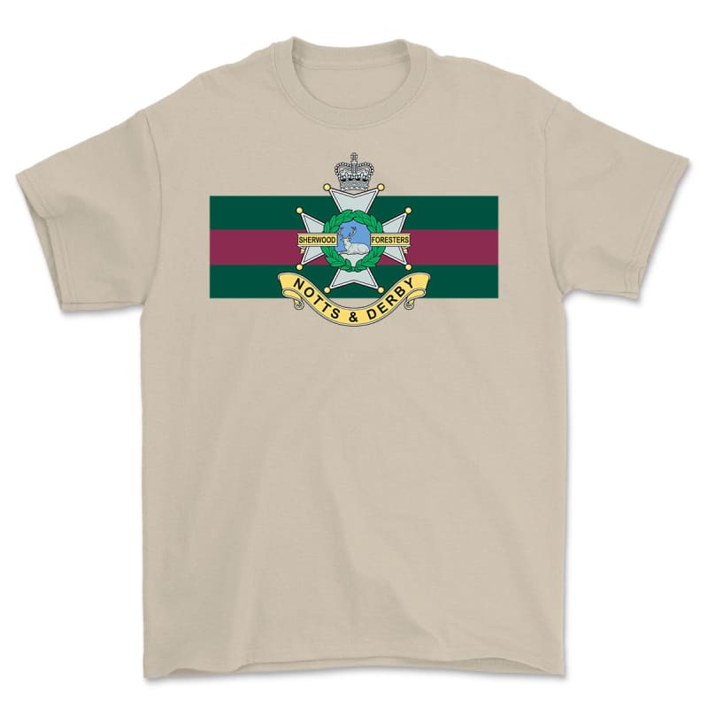 Sherwood Foresters Printed T-Shirt